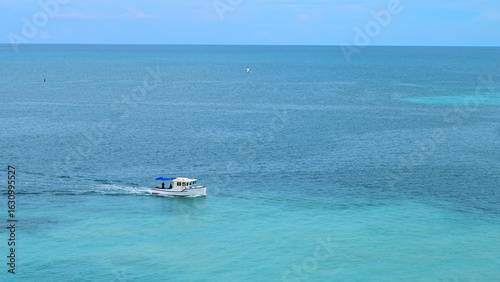 boat on the sea