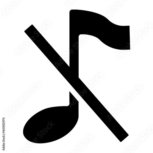 Mute Icon Glyph