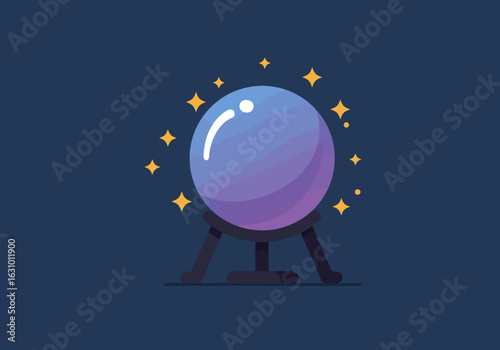 Mystical Crystal Ball Fortune Telling, Prediction, Future, Magic, Mystery
