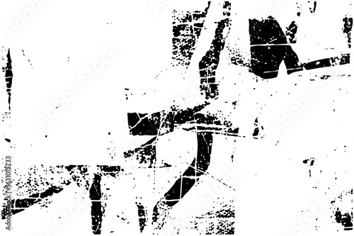 Vector Abstract figures depict dynamic human movement.