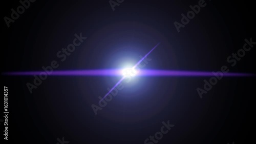 Wallpaper Mural abstract blue light, Lens flare with purple light, lens flare effect, 4k resolution Torontodigital.ca