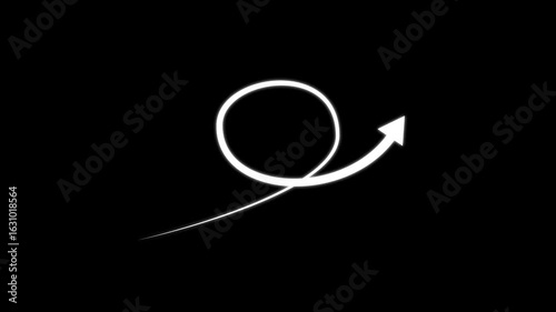 Hand Drawn Arrow icon isolated .Ink brush arrows . Arrow mark icons.Arrow sign .
