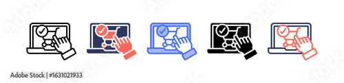 Self Checkout multiple icon