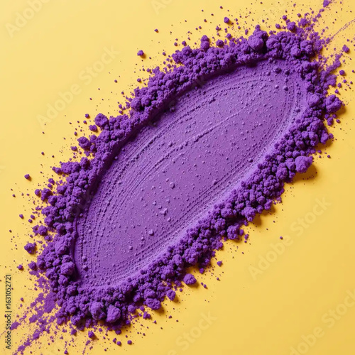 powder brush strokes