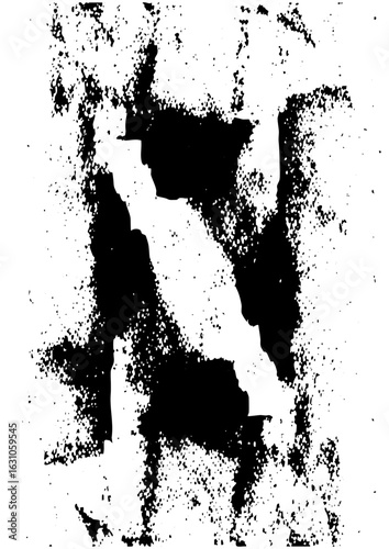 Vector Abstract black shapes create a dynamic distressed .
