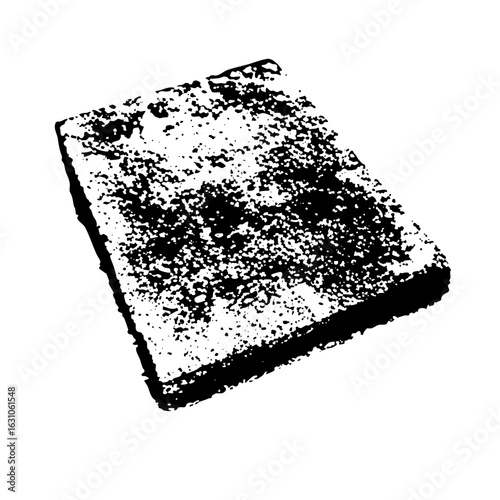 Vector Abstract book with textured surface.