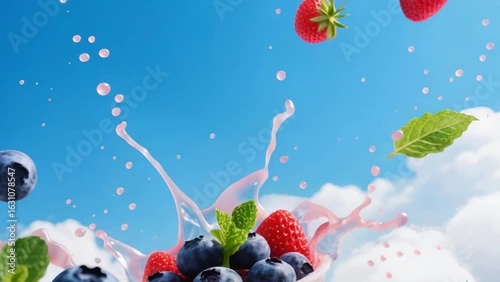 Berry Burst in the Clouds – Refreshment That Soars