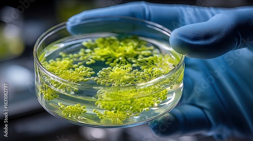 Bioplastics made from algae and fungi.