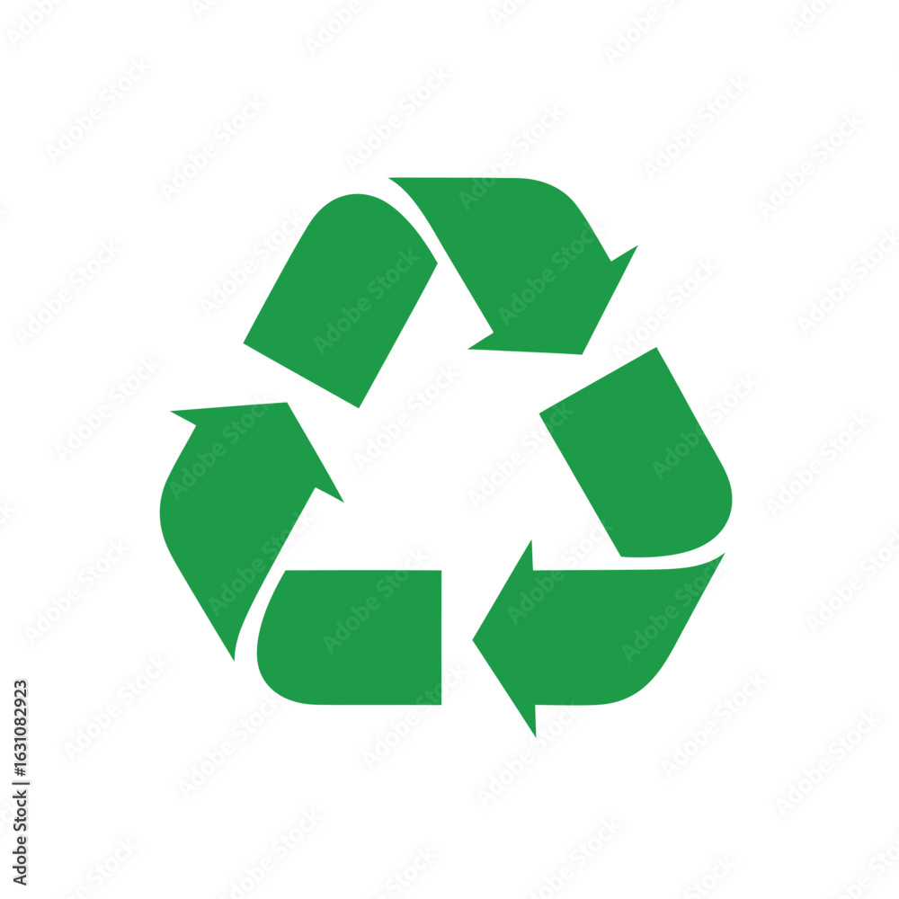 Fototapeta premium Recycle Symbol A Universal Icon for Environmental Sustainability and Waste Reduction