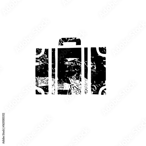 Vector Distressed typographic featuring the word LOGIN.