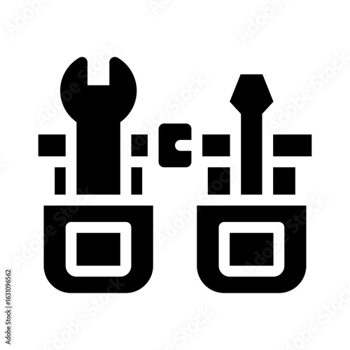 belt glyph icon