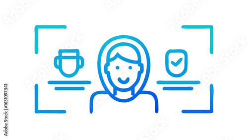 Human face recognition technology for security and identity verification system access control and safety