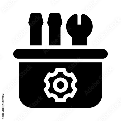 toolbox glyph icon