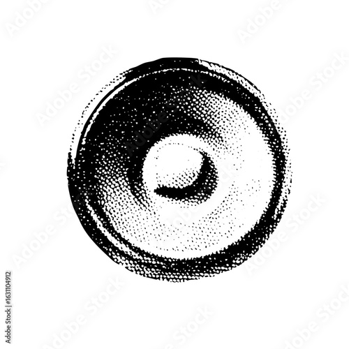 Vector Abstract Yin Yang Symbol