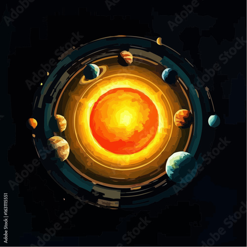 
image representing the solar system 16