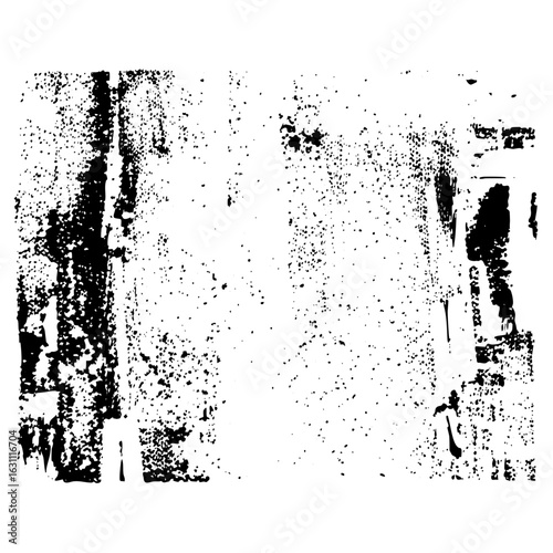 Vector Distressed textures create abstract grunge elements.
