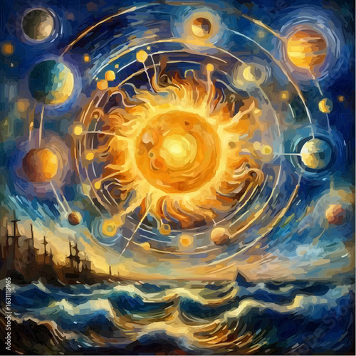 digital art of the solar system 88