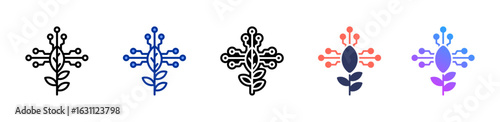 Nature Connection icon sheet multiple style collection