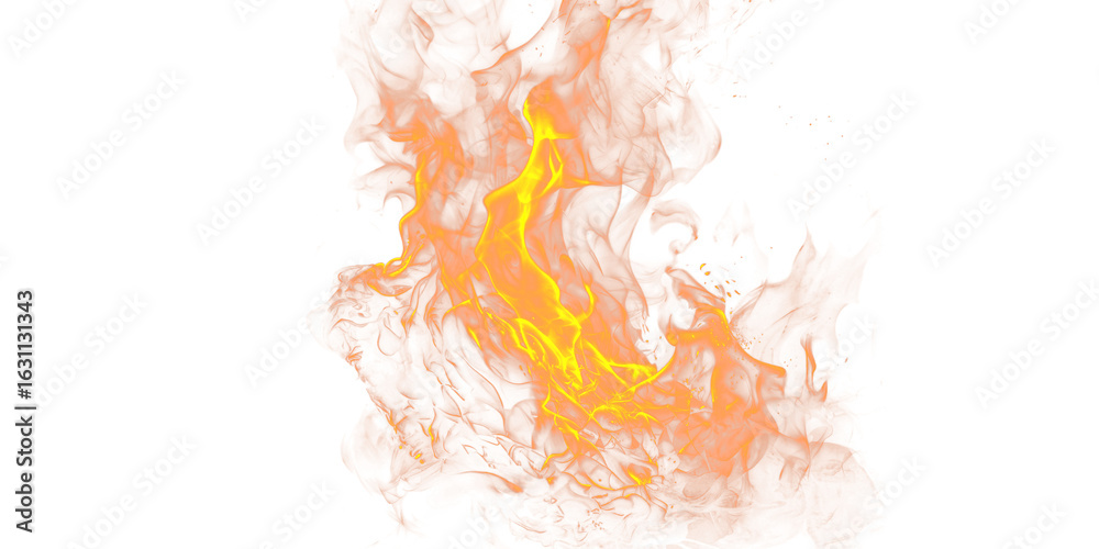 Ταπετσαρία A vivid depiction of intense flames burning brightly against a stark black backg
