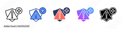 Preventive icon sheet multiple style collection