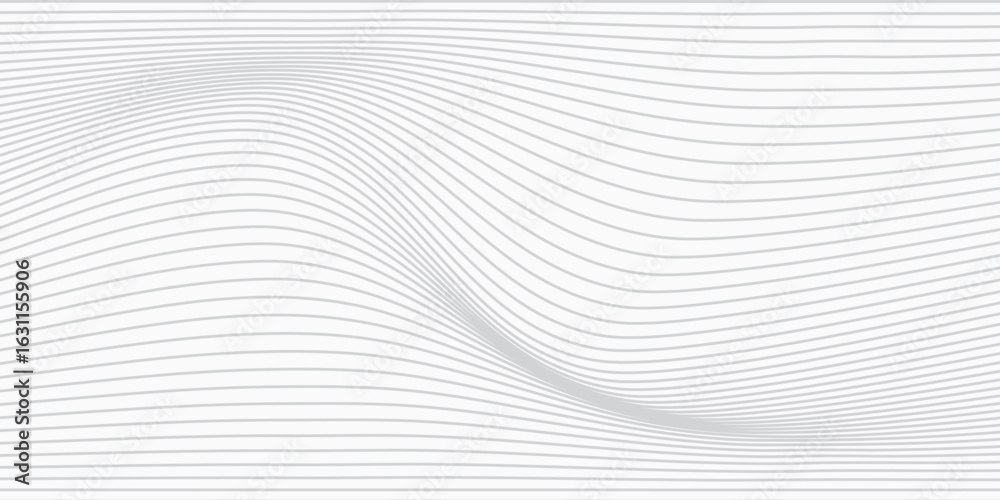 Fototapeta premium Line abstract white color background. Modern EPS 10