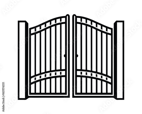 Ornate Wrought Iron Gates