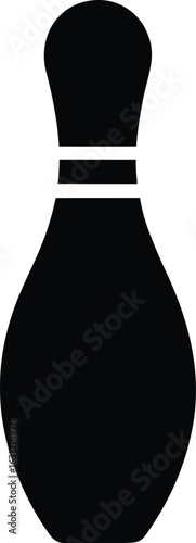 Bowling Pin Silhouette