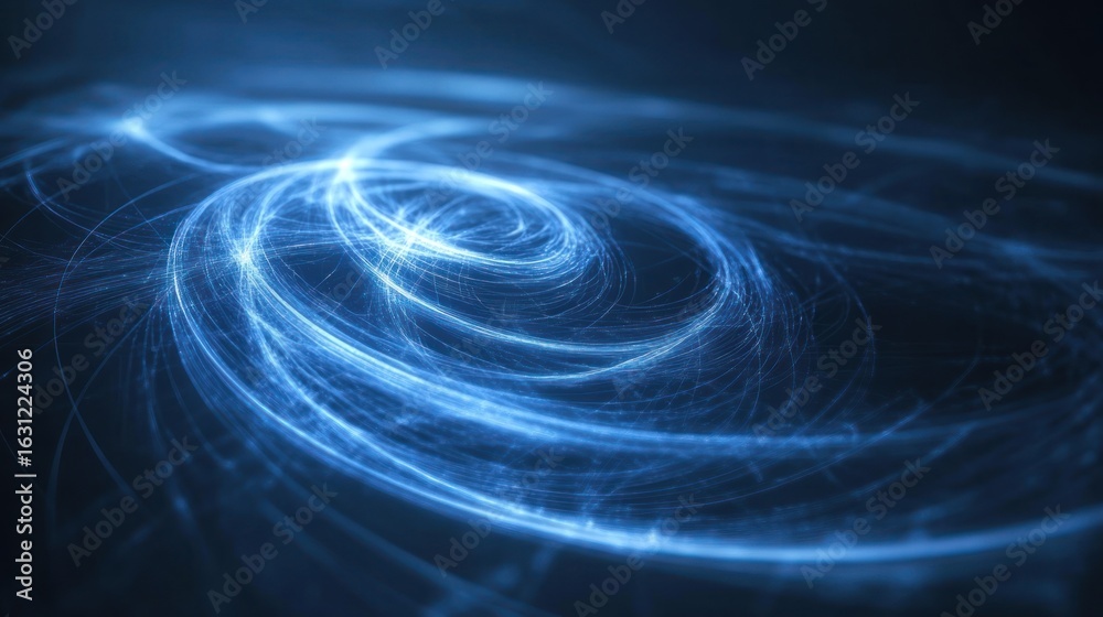 Fototapeta premium Abstract swirling patterns of light