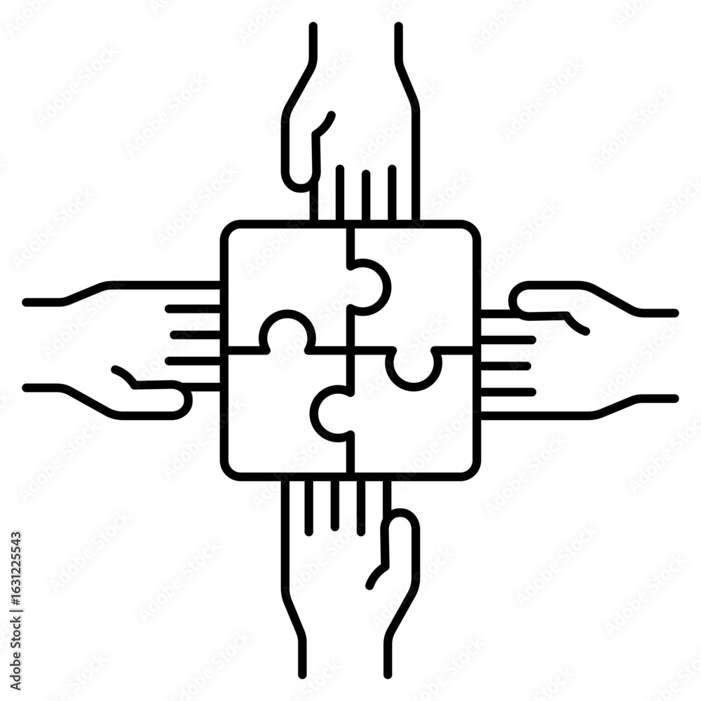Fototapeta premium Engagement Icon