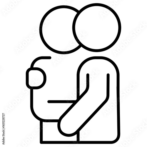 Consoling Outline Icon