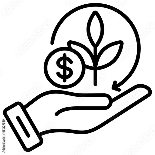 Return On Investment Icon