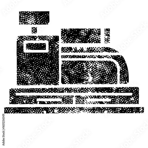 Vector Detailed of a vintage camera .