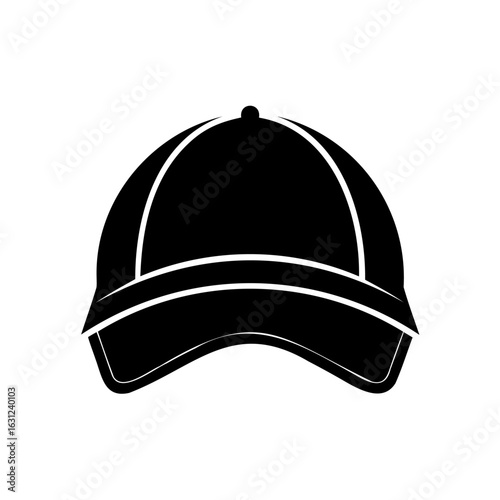 Classic Black Baseball Cap Design for Casual Wear and Outdoor Activities