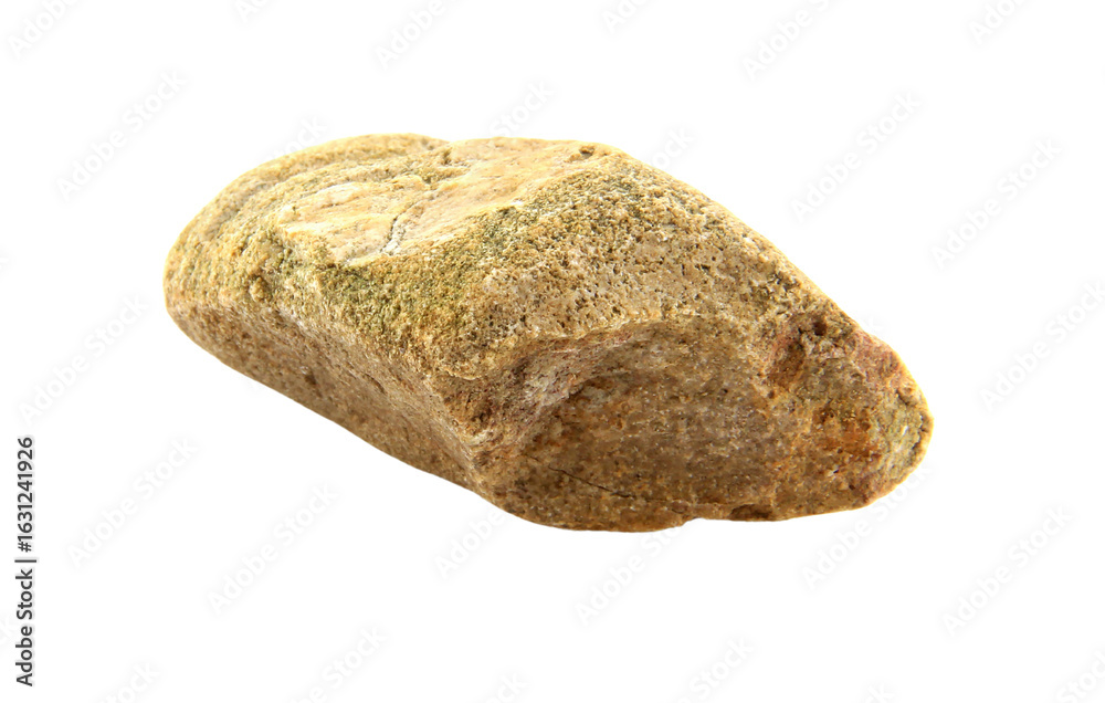 Obraz premium 1 stone isolated on white background.