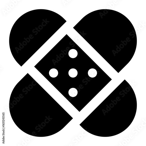 bandage icon for illustration