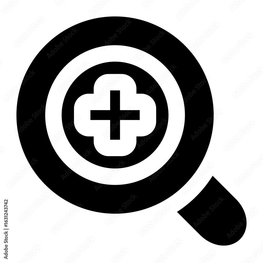 Obraz premium search icon for illustration