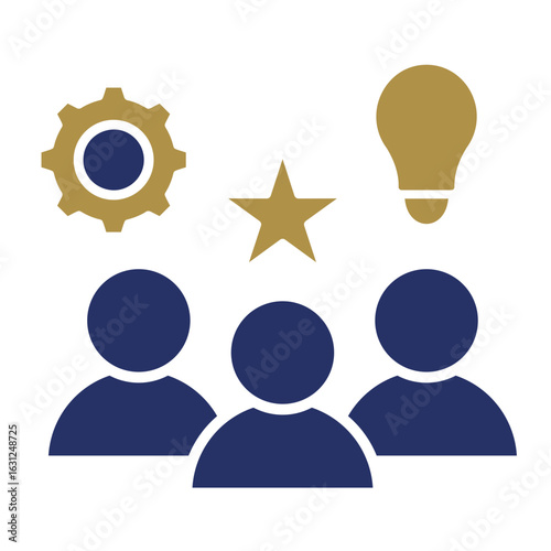 Group Activity  Icon Element For Design
