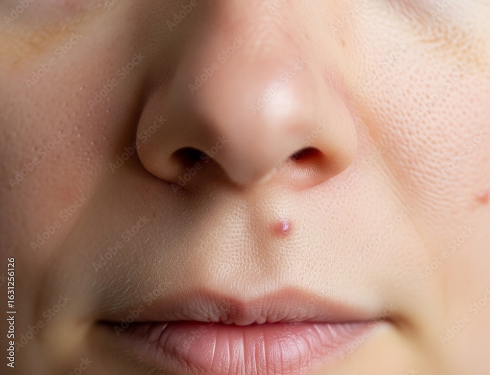 Obraz premium close up of a woman lips