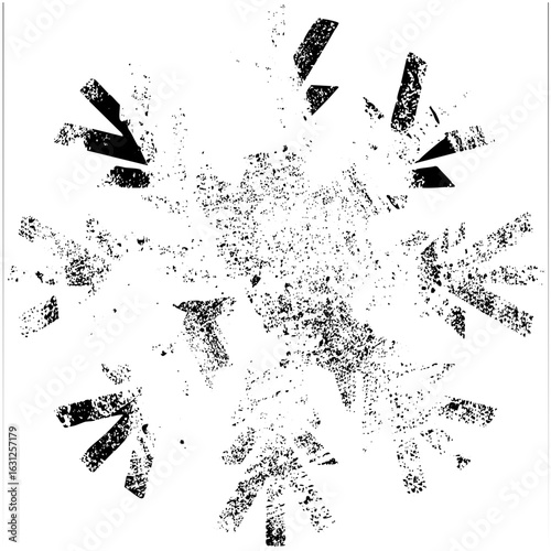 Vector Dynamic explosion of abstract arrows and scattered particles.