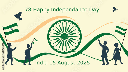 Wallpaper Mural Indian Independence Day Illustration, Happy 78th Independence Day Torontodigital.ca