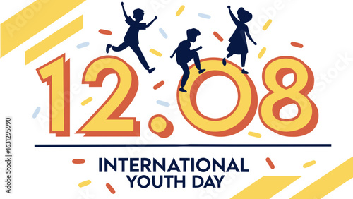 International Youth Day: August 12th Celebration Graphic Design