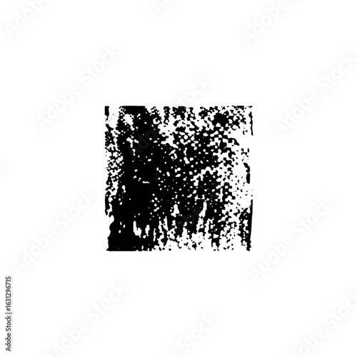 Vector Abstract square texture with scattered speckles.