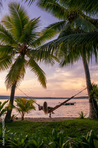 Sunset at Aore Island, Espiritu Santo, Vanuatu