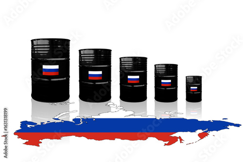 Wallpaper Mural Russian urals crude oil. Sanctions and embargo for Russia Torontodigital.ca