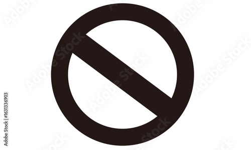 禁止マーク　ピクトグラム