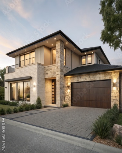 Modern home exterior design luxury house architecture facade