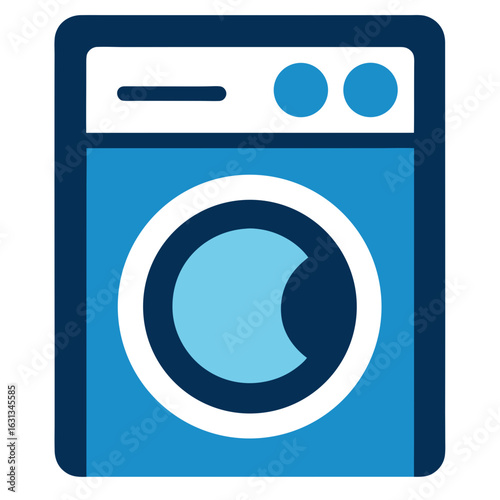 washing machine icon vector