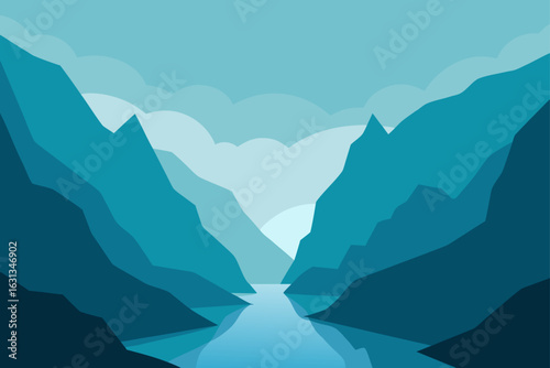 mountains in the mountains