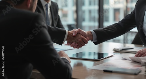 Business Handshake Agreement Deal Partnership