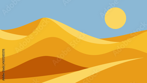 sand dunes golden sun desert summer sunlight